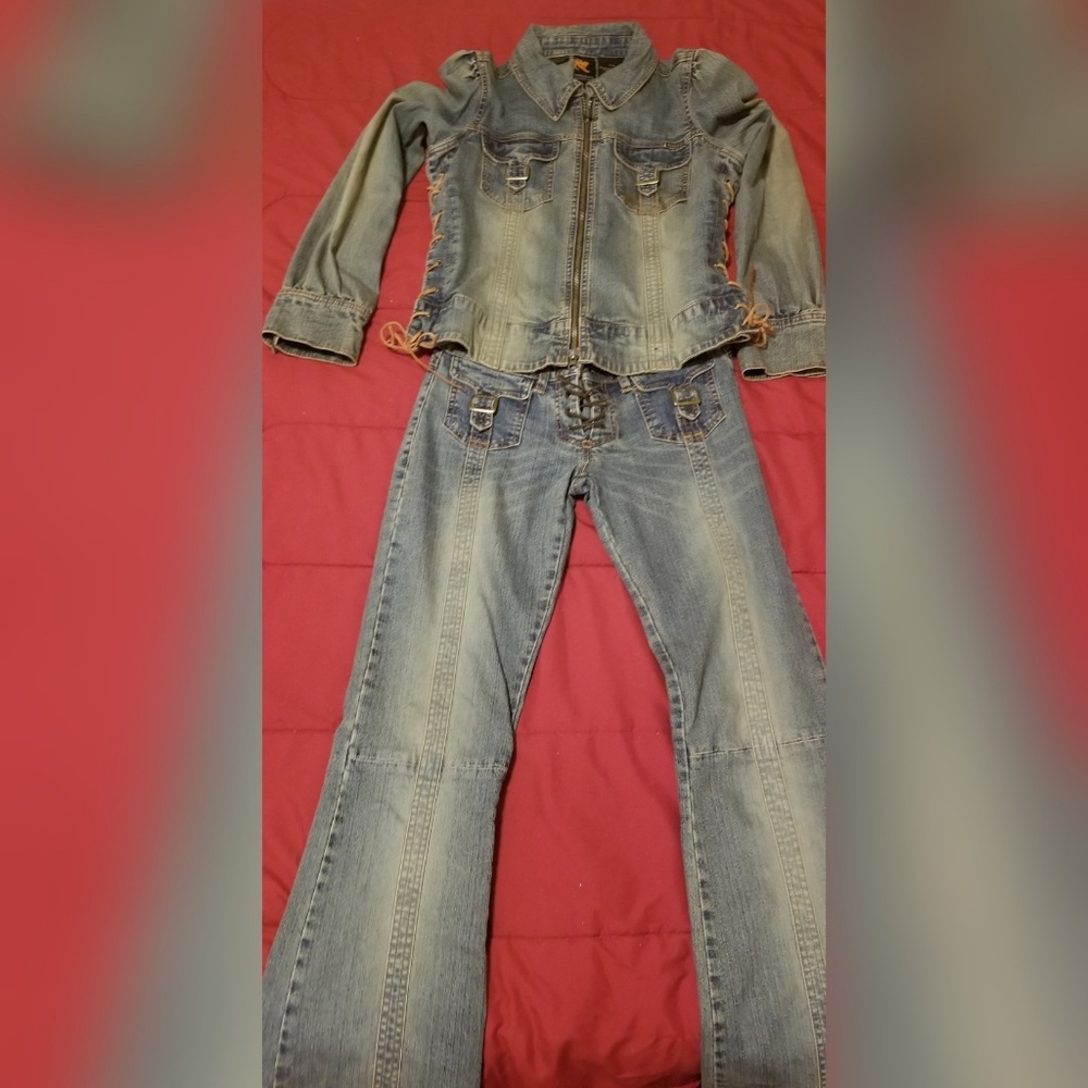 Parasuco Jean Outfit/Jacket and Pants